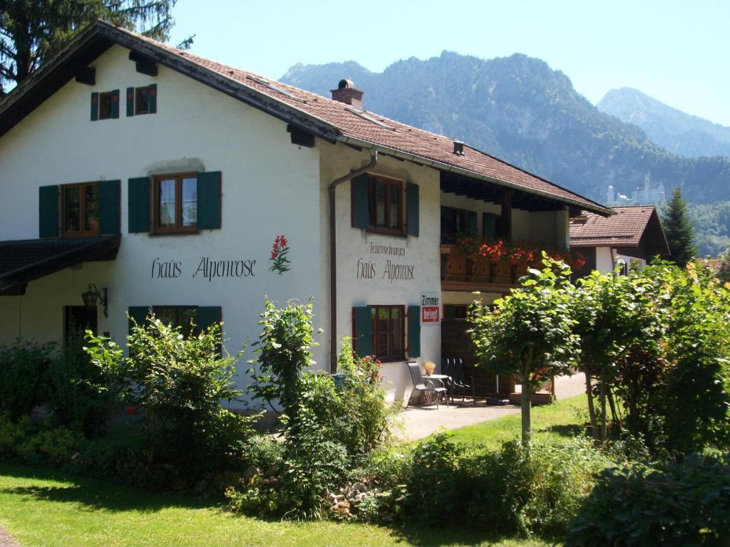 Haus Alpenrose Daire Schwangau Dış mekan fotoğraf